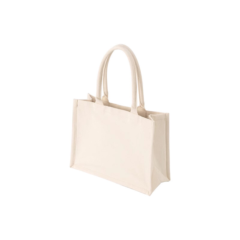 

Холщовая сумка-тоут Muji повседневная, оригинальный цвет/большой