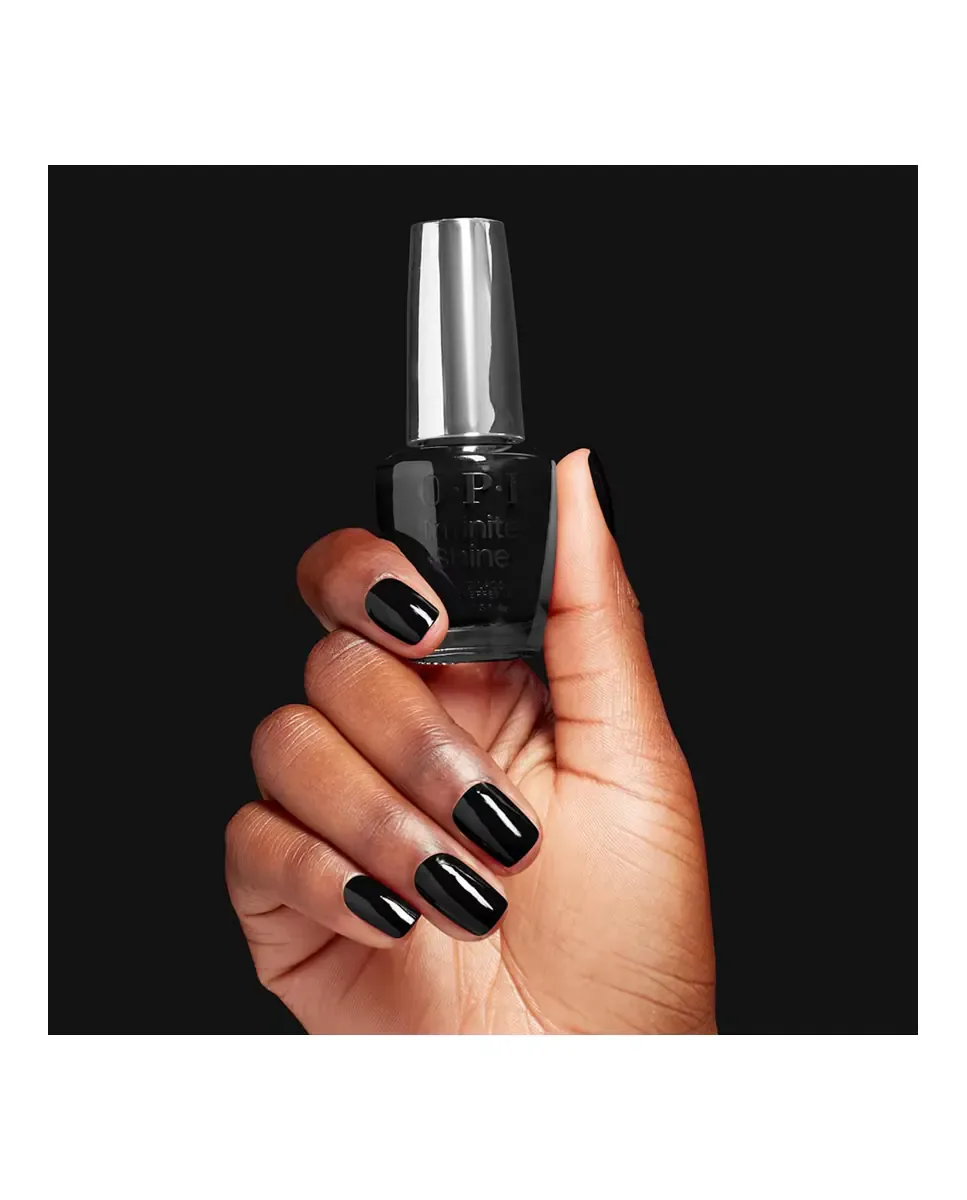 Долговечный лак для ногтей Infinite Shine 15 мл Opi, Lady In Black — фото 4