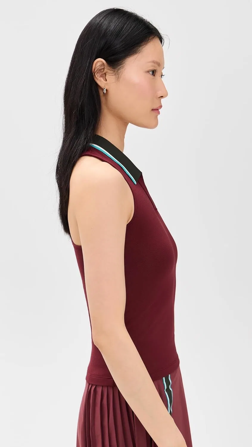 Топ-майка Nike Slam Tank, Dark Team Red — фото 4