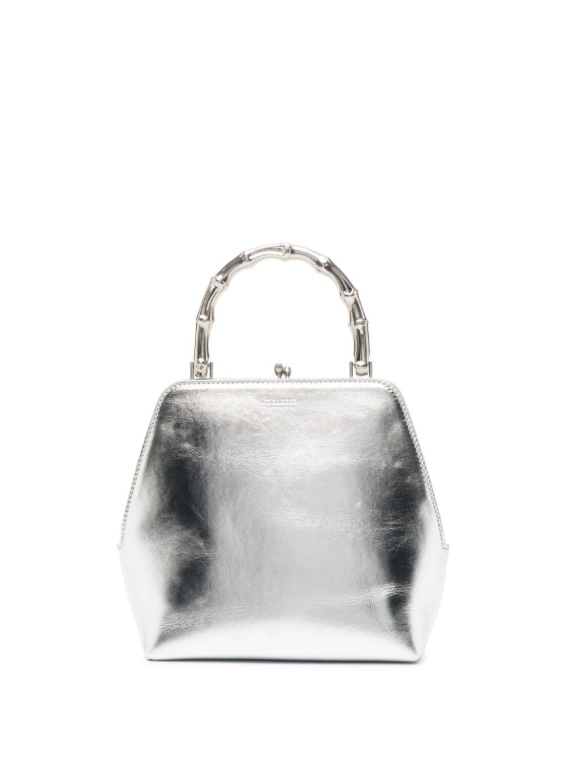

Jil Sander сумка-тоут Goji Bamboo Square, серебристый