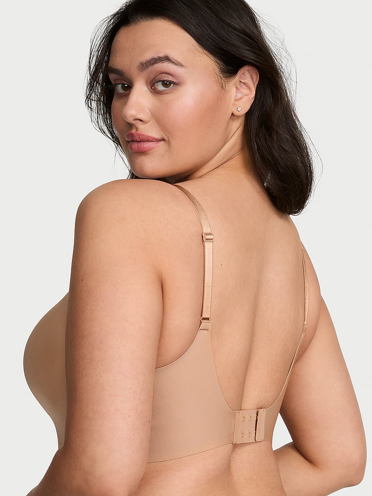 Бюстгальтер с глубоким вырезом на спине Victoria'S Secret Bare, praline — фото 2
