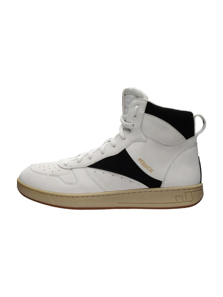 

Высокие кроссовки ethletic, цвет chalk white | jet black