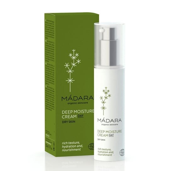 

Мадара, глубоко увлажняющий крем для сухой и очень сухой кожи, 50 мл, Madara