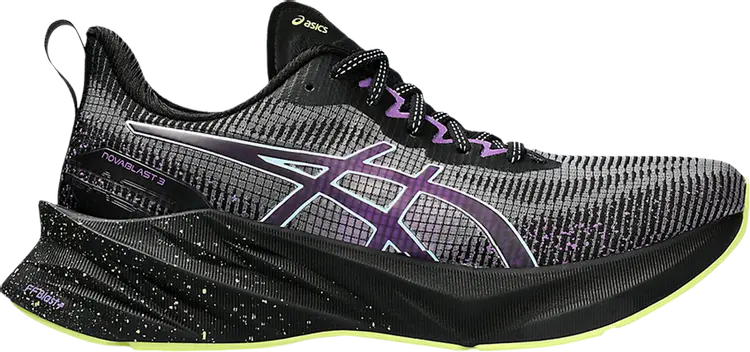 

Кроссовки Wmns Novablast 3 LE 'Black Cyber Grape', черный