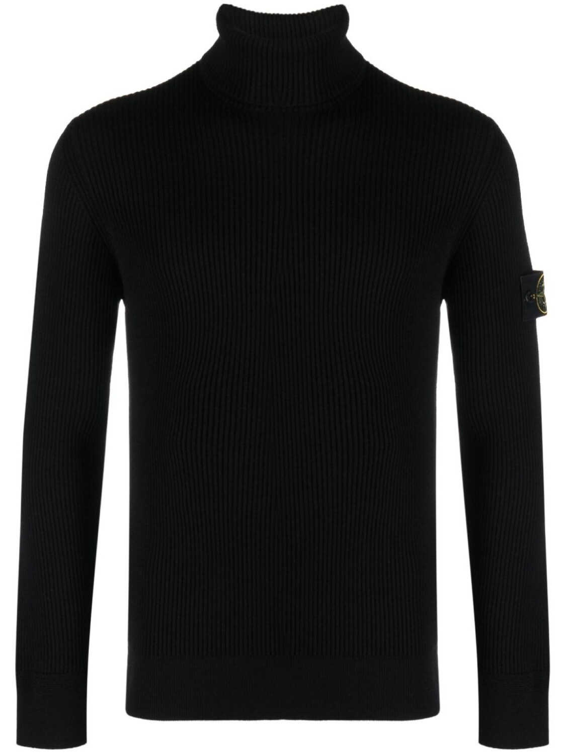 

Stone Island джемпер с высоким воротником и нашивкой Compass, черный