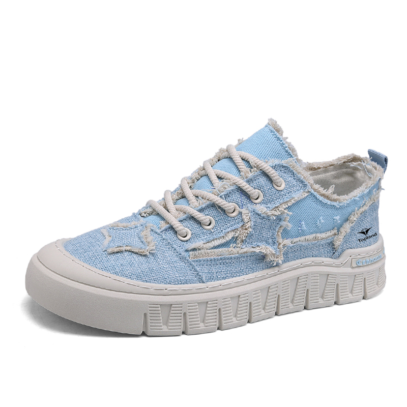 

Topland Мужские низкие кеды из хлопка F805 синие, цвет F805 Blue