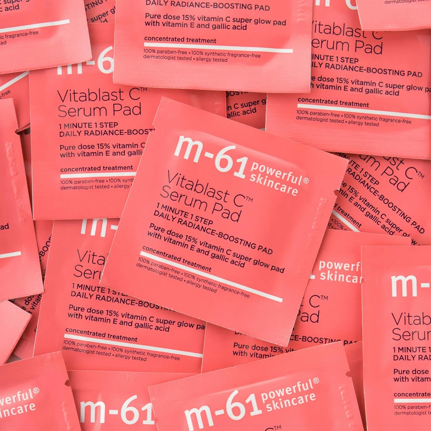 Сыворотка M-61 — Vitablast C Serum Pad | -патч с % стабилизированным витамином С в чистой дозировке - 30 — фото 4