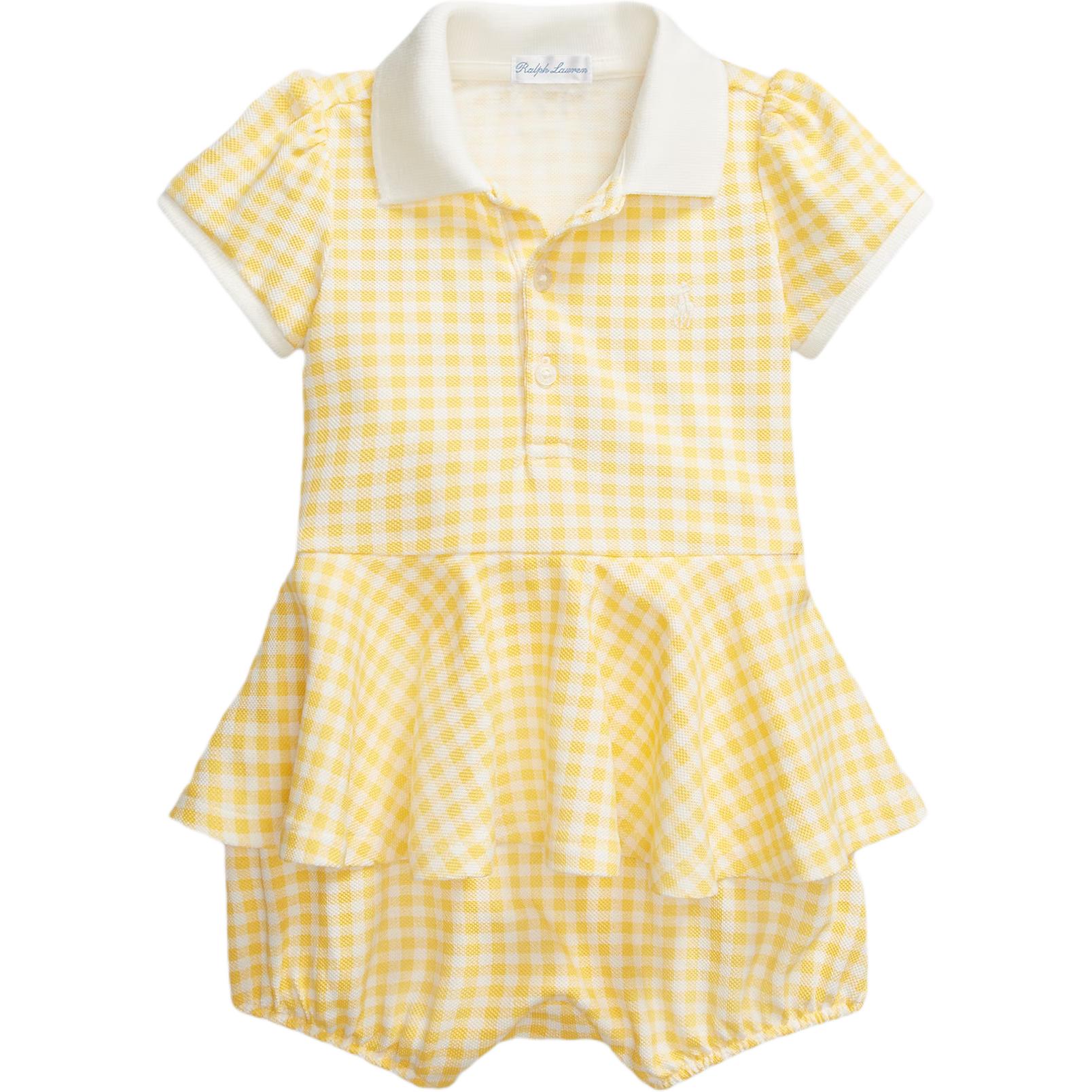 

Polo Ralph Lauren Комплект с юбкой для малышей SS25 yellow