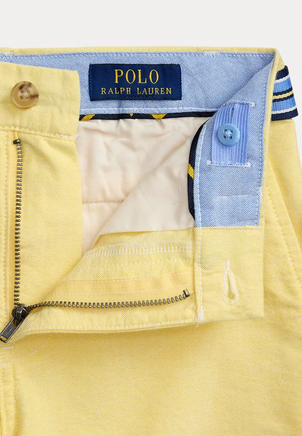 Хлопковые короткие шорты-оксфорд с поясом, размер 7-14 лет. Polo Ralph Lauren, Classic Yellow — фото 3
