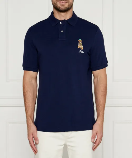 

Футболка поло Classic fit Polo Ralph Lauren, синий