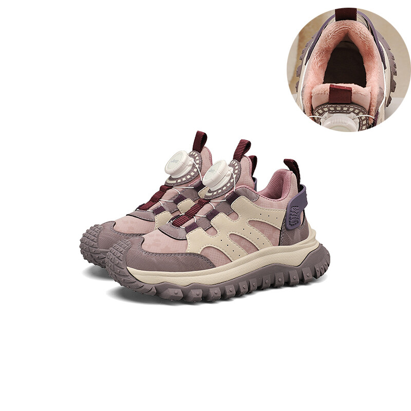 Кроссовки Jeep Kids Lifestyle Shoes Kids Low-top, цвет Bean paste powder and two cotton wool — фото 2