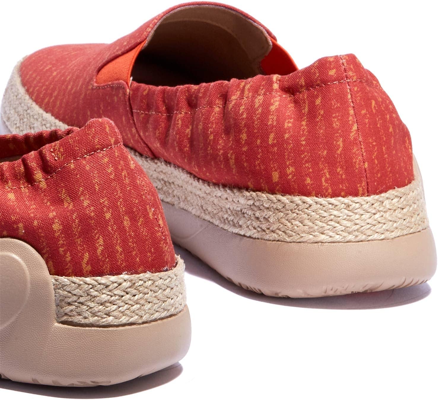 Мужские эспадрильи UIN Slip Ons- легкие прогулочные повседневные лоферы, удобные, с ручной росписью, серия Marbella, Marbellaⅵ-burnt Ochre — фото 3
