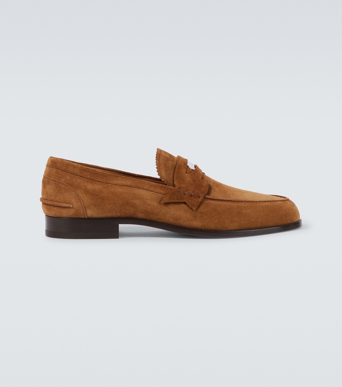 

Пенни кожаные мокасины Christian Louboutin, цвет rhea