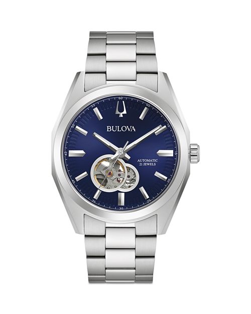 

Часы геодезиста, 43,5 мм Bulova, цвет Blue