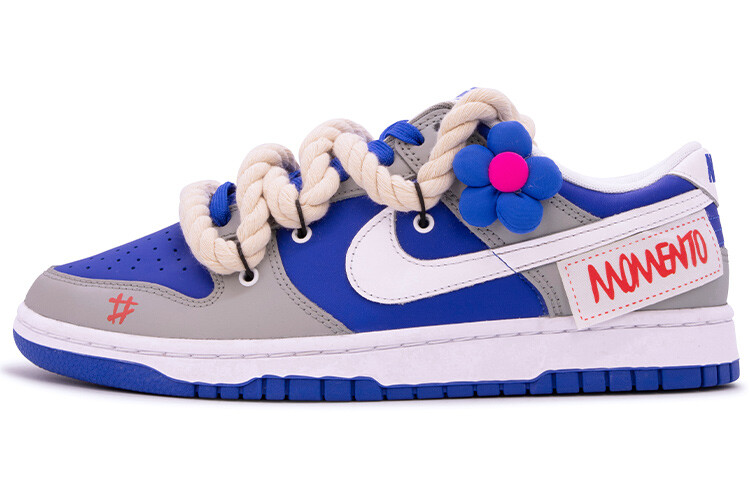

Кроссовки Nike Dunk Skateboard Shoes Men Low-Top Blue Gray