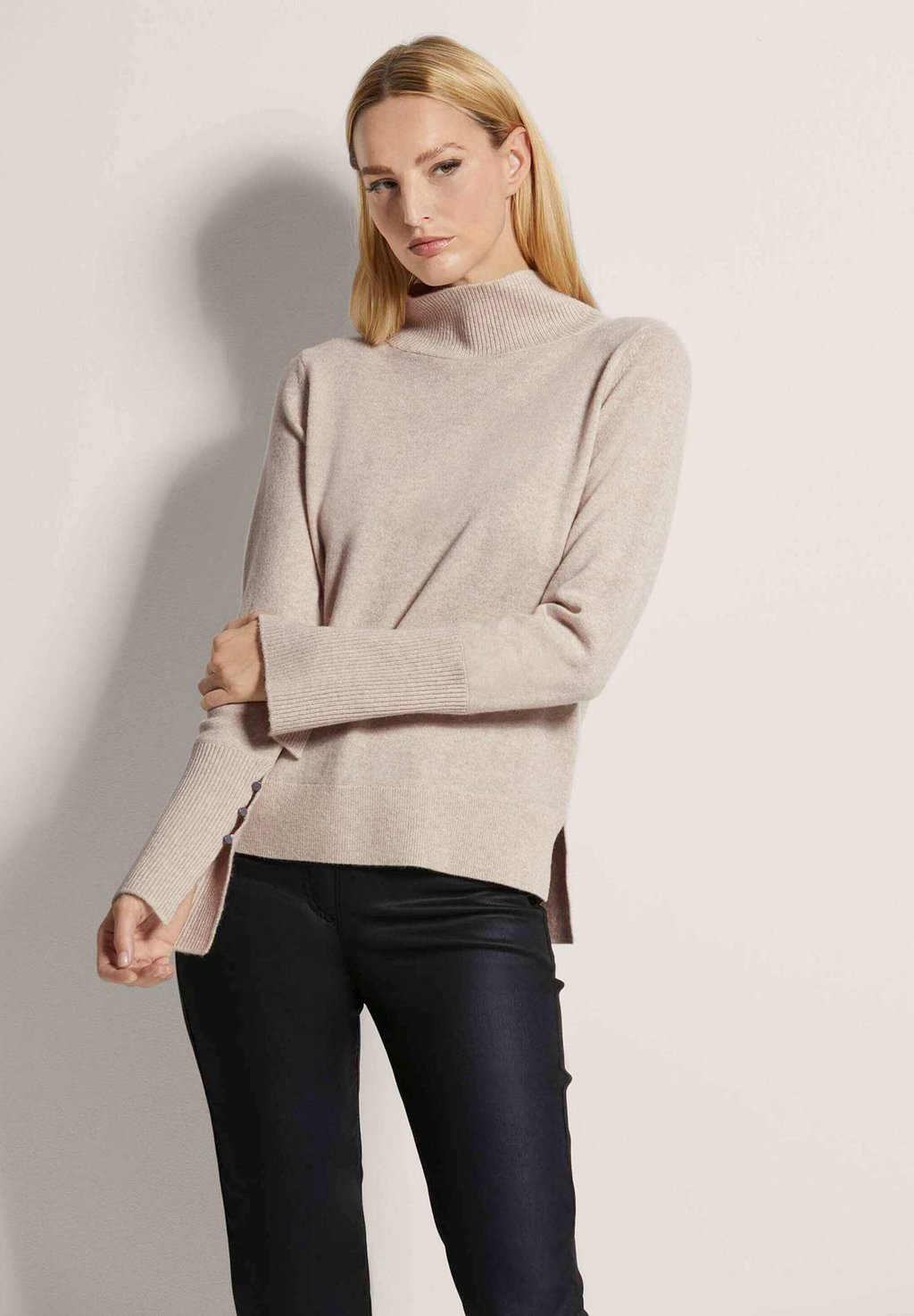

Джемпер PULLOVER STEHKRAGEN-PULLOVER MADELEINE, бежевый