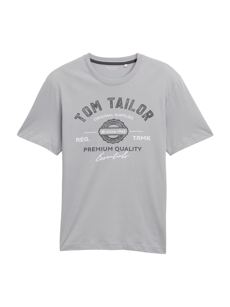 

Рубашка TOM TAILOR, цвет Grey/Dark grey