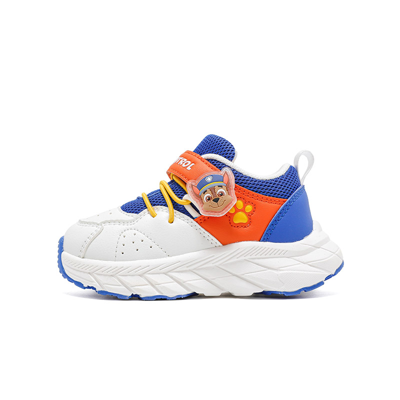 

Низкие детские кроссовки для повседневной носки. Для детей 3–7 лет. PAW PATROL, белый/синий/оранжевый