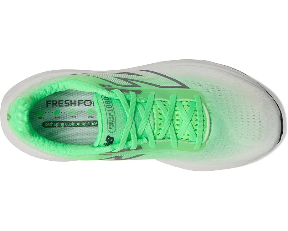 Кроссовки New Balance Fresh Foam X 1080v14, Electric Jade/Reflection/Dark Silver MetallicSee All 16 — фото 2