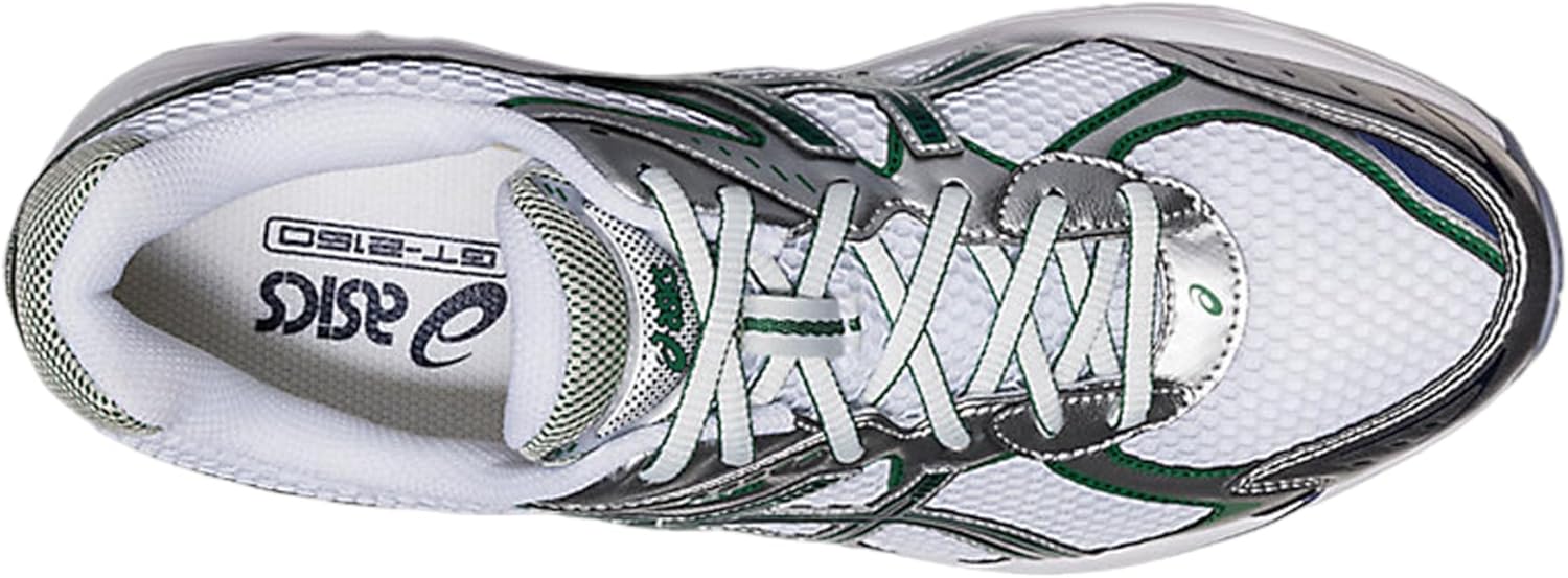 Беговые кроссовки ASICS для мужчин GT-2160, белый/зеленый — фото 4
