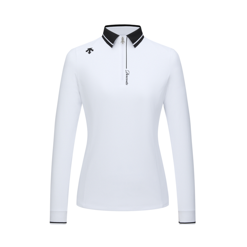 

Women's Long Sleeved Polo Women's DESCENTE, белый