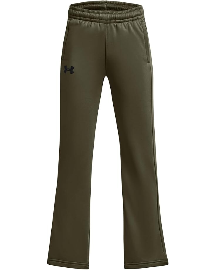 

Брюки Under Armour Kids Fleece Pants, цвет Marine OD Green/Black
