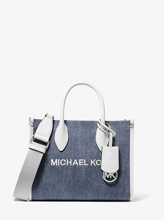 

Маленькая джинсовая сумка через плечо Mirella Michael Kors, синий