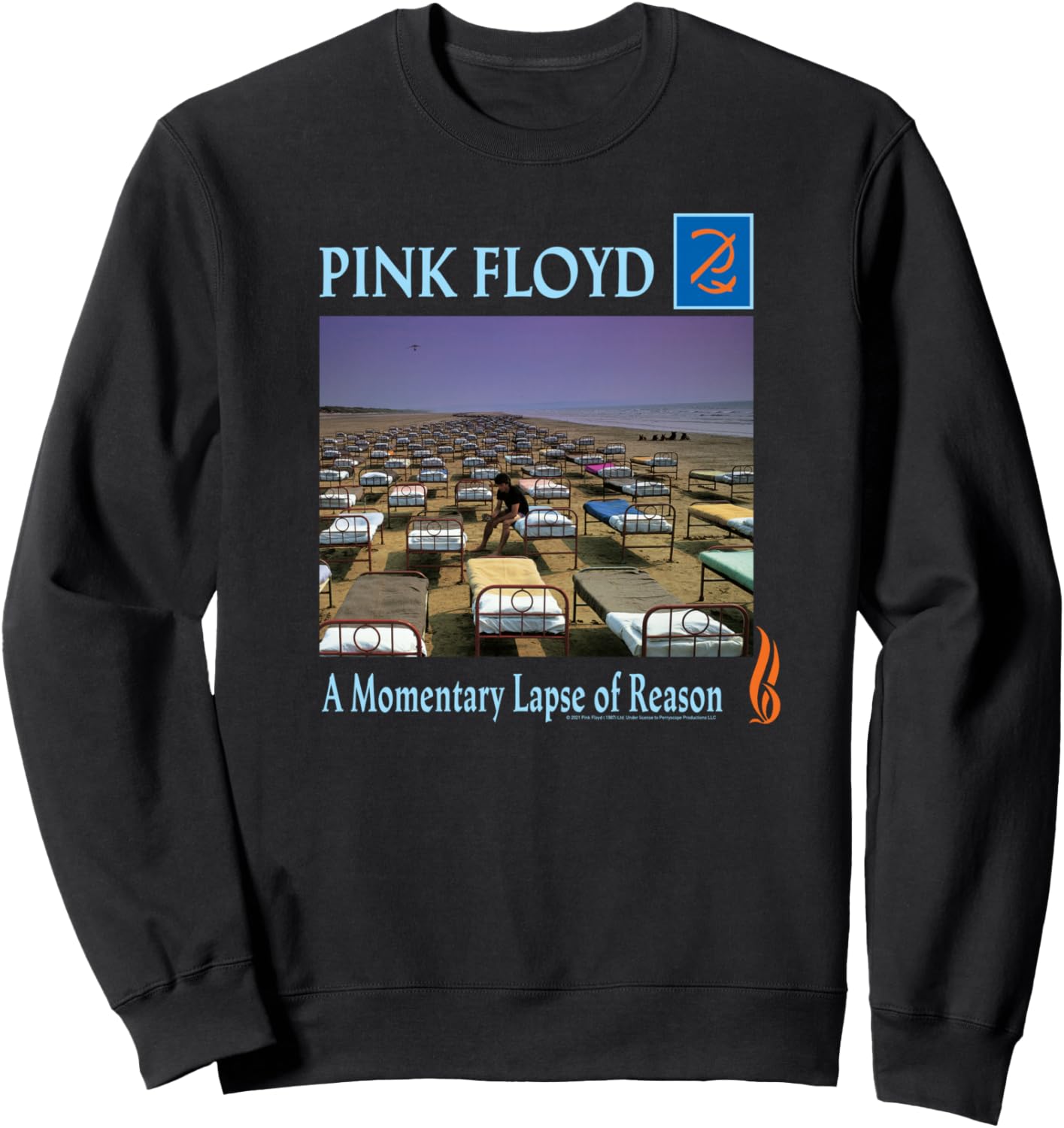 

Толстовка Pink Floyd A Momentary Lapse of Reason, черная, Черный, Толстовка Pink Floyd A Momentary Lapse of Reason, черная