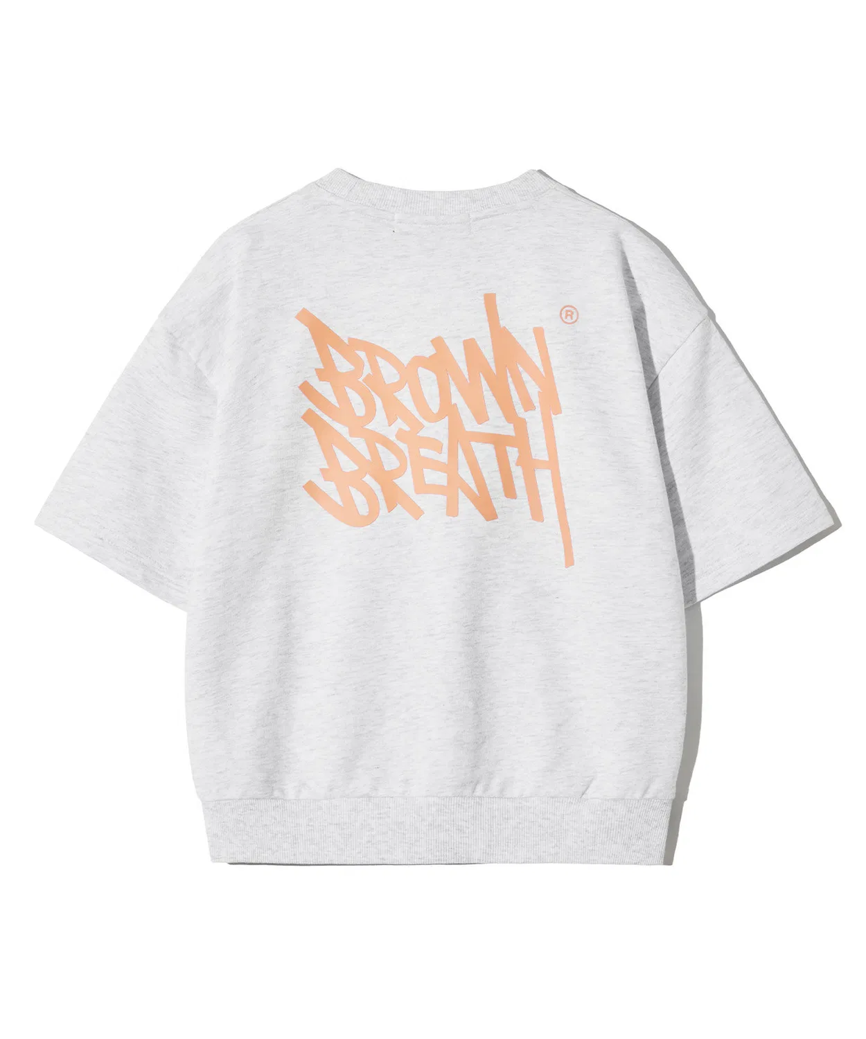 Детская футболка с биркой MTM пепельного цвета от Brownbreath Kids — фото 2
