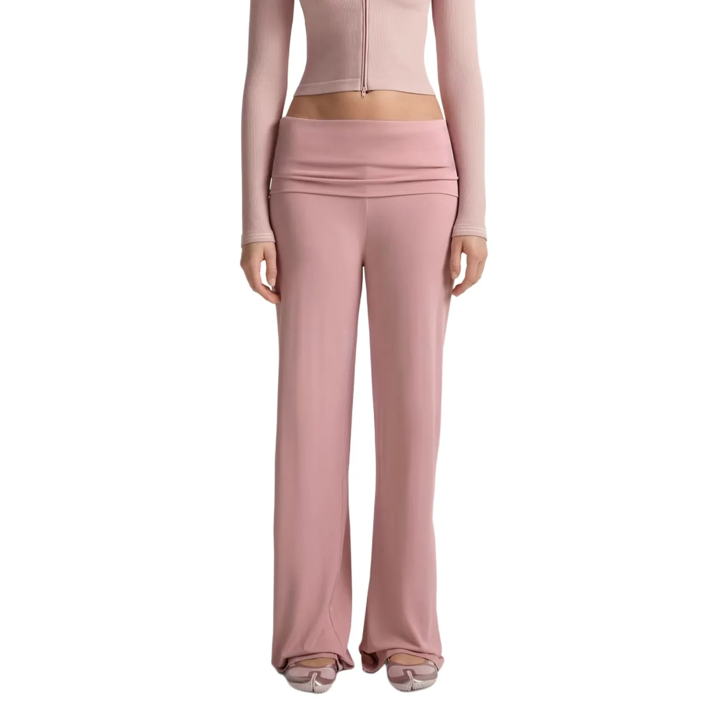 Широкие брюки SKIMS Stretch Knit Nike, NSKM Swertia