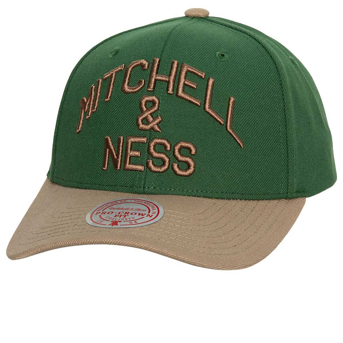 

Кепка BRANDED ATHLETIC ARCH PRO SNAPBACK CAP Mitchell And Ness, цвет Grün