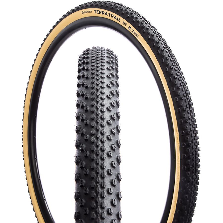

Бескамерная шина Terra Trail 650b с защитной боковиной ShieldWall Continental Continental, Black/Cream, PureGrip, System