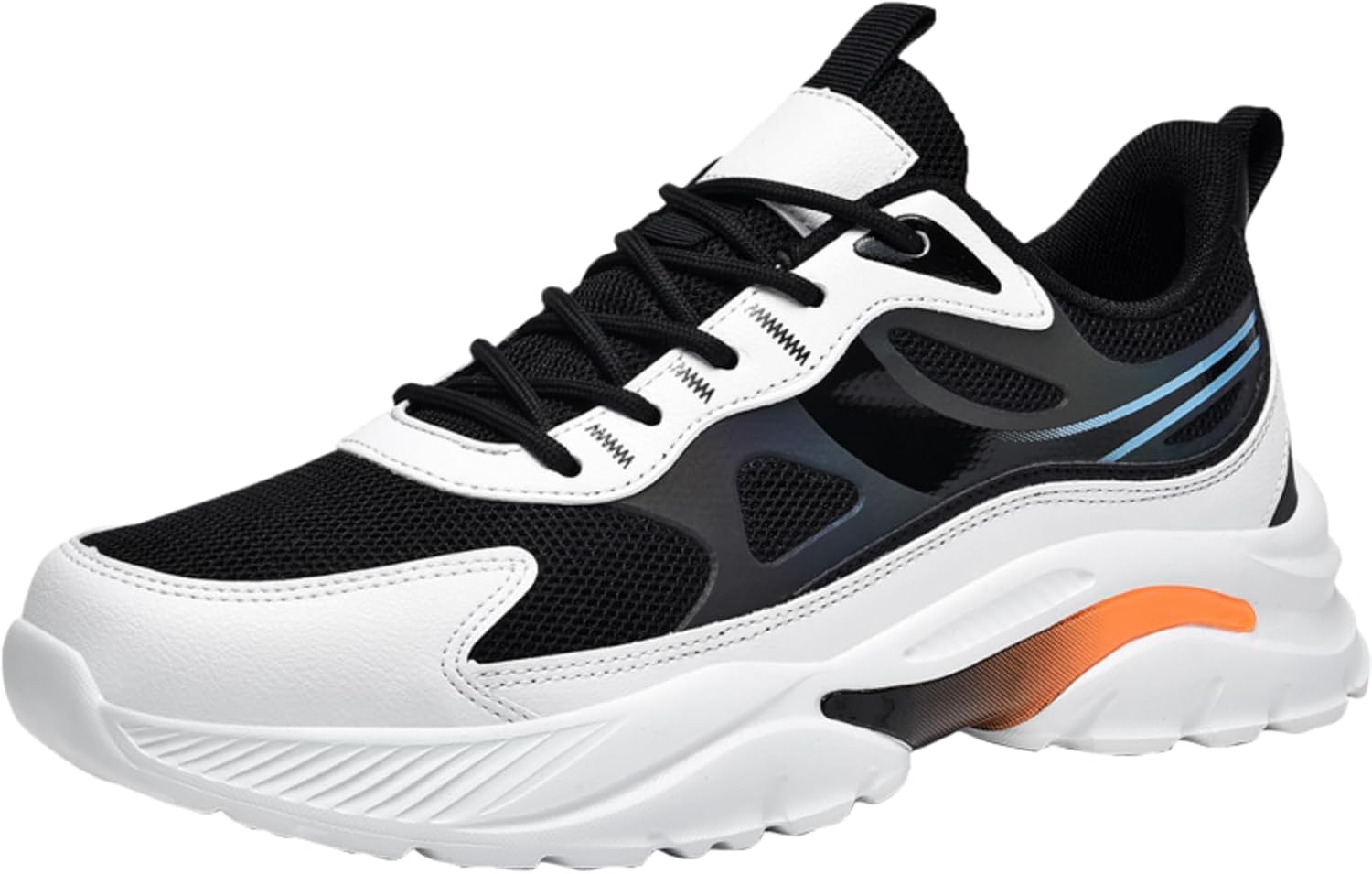 

Мужские модные кроссовки на шнуровке: легкие, для занятий спортом, ходьбы и тенниса. Стильно и функционально Kpdwfms, черный