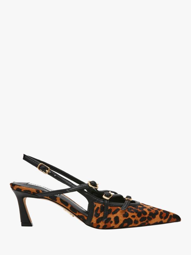 Лиана Leopard Print босоножки-слингбэки на каблуке Steve Madden
