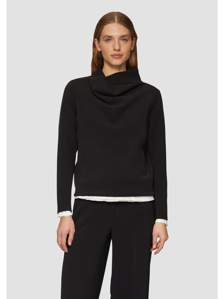 

Толстовка s.Oliver Sweatshirt langarm, черный