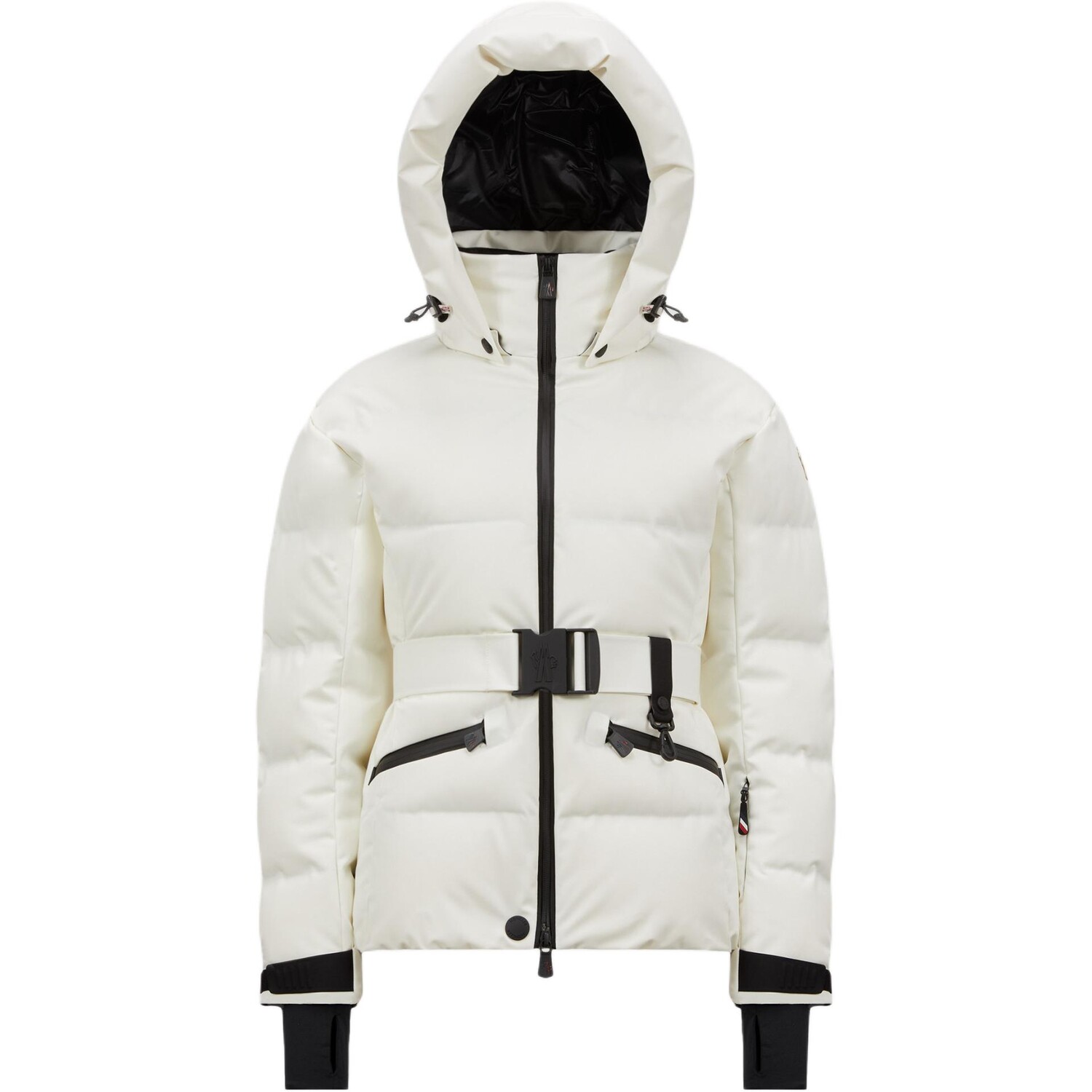 

Пуховик женский белый Moncler