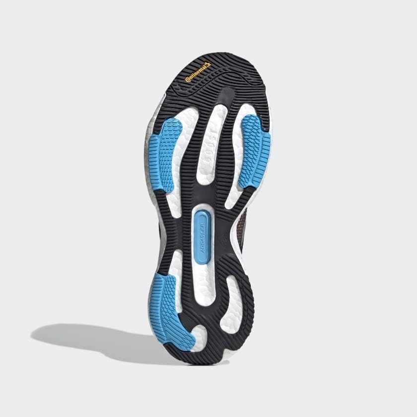 Мужские кроссовки Adidas Solarglide 5, Carbon/Silver Metallic/Turbo — фото 3