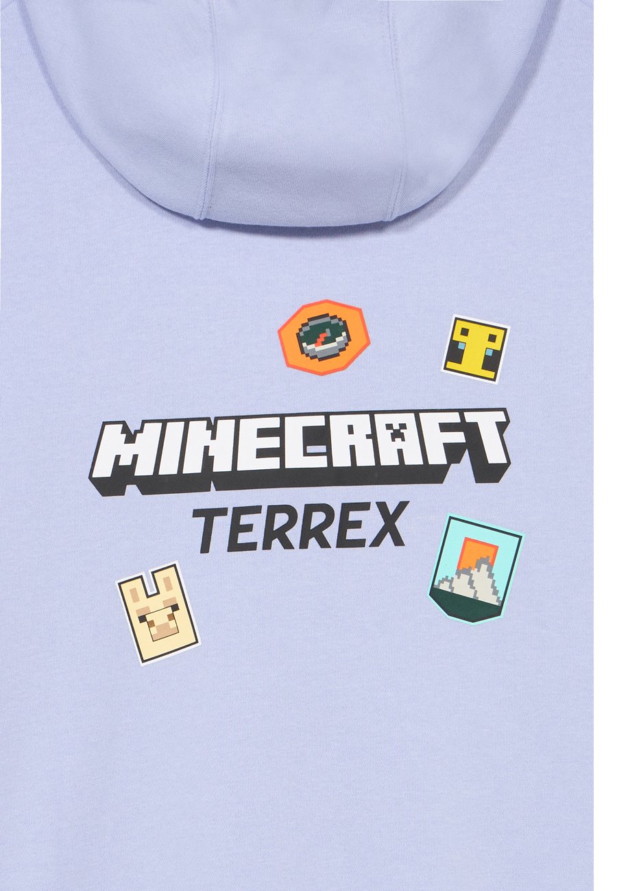Худи Adidas Terrex MINECRAFT HOODIE UNISEX, Violet Tone/Lilac — фото 3