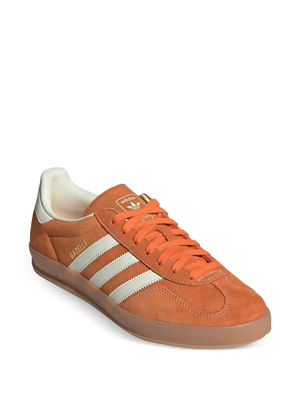 Кроссовки Gazelle Indoor Orange / Off White adidas, оранжевый — фото 2