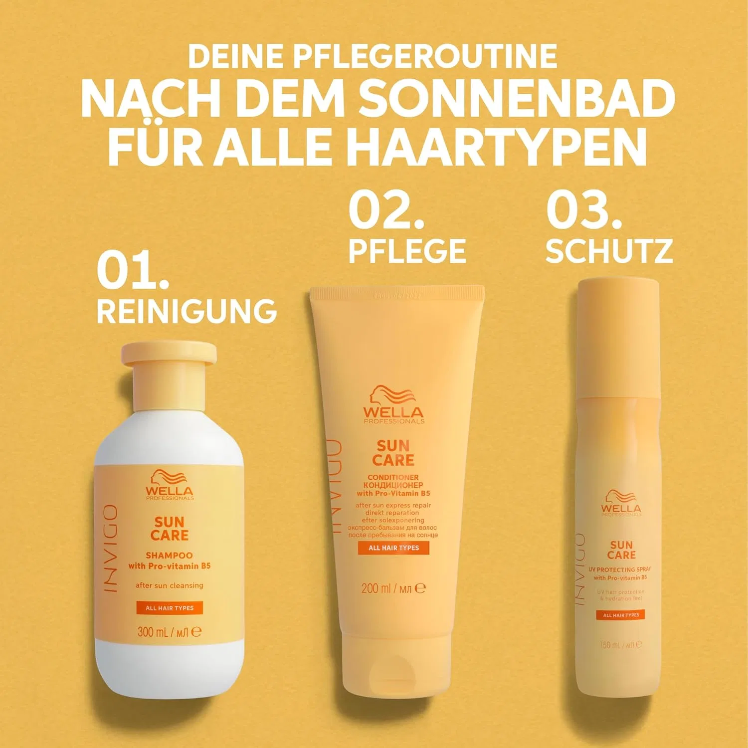 Спрей для защиты цвета волос от УФ-лучей «Invigo Sun Care» 150 мл от Wella Professionals Wella Professionals — фото 2