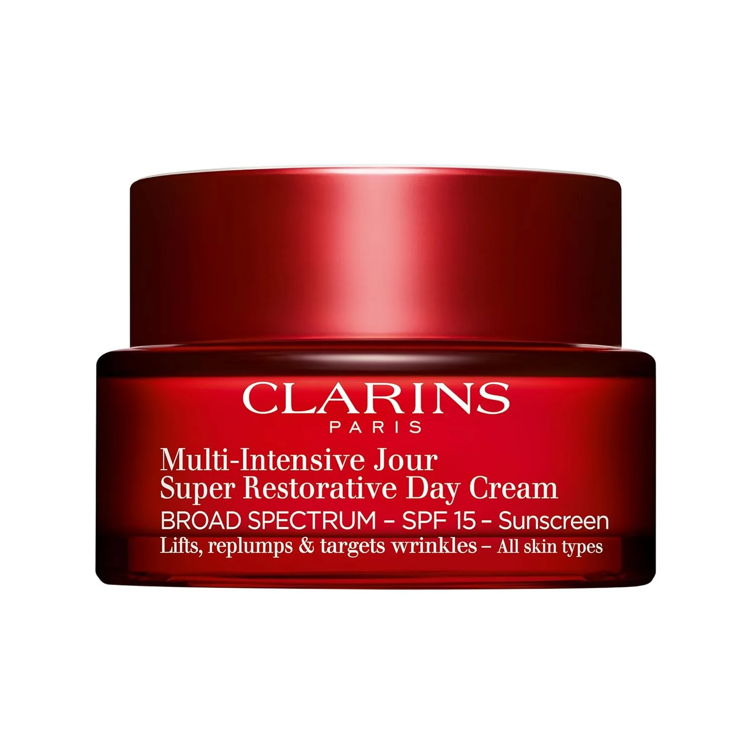 Clarins Super Restorative дневной крем с SPF 15, антивозрастной увлажняющий крем для зрелой кожи