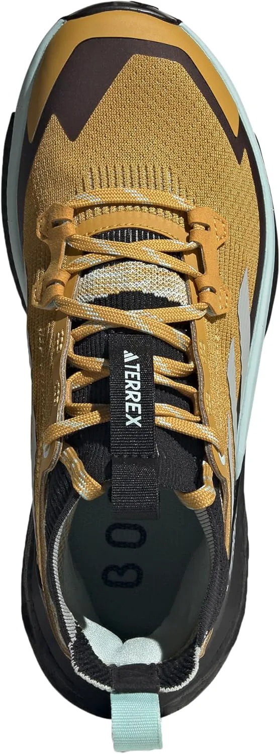 Мужские походные кроссовки Adidas Terrex Free Hiker 2.0, желтый/серебристый — фото 2