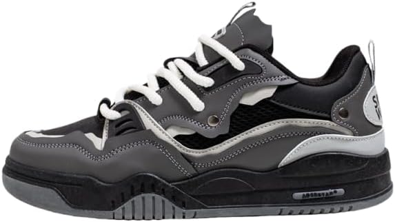 

Мужские повседневные спортивные кроссовки Azttoztto для уличного скейтбординга, износостойкие и удобные кроссовки для улицы, черный