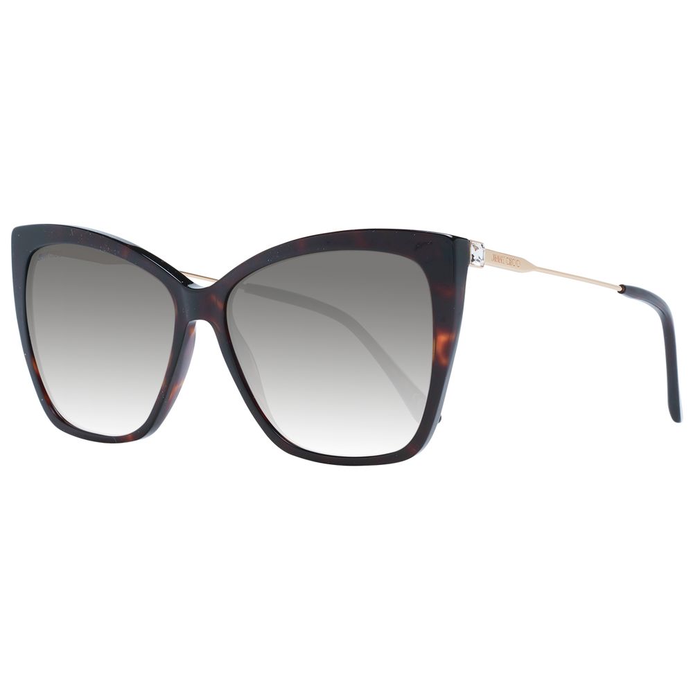 

Коричневые женские солнцезащитные очки Jimmy Choo Eyewear
