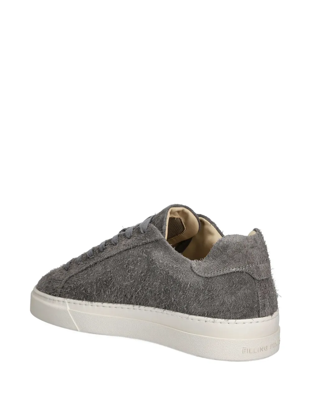 Замшевые кеды на шнуровке Filling Pieces, серый — фото 4