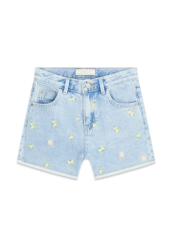 Лучшие джинсовые шорты Guess, Hellblau
