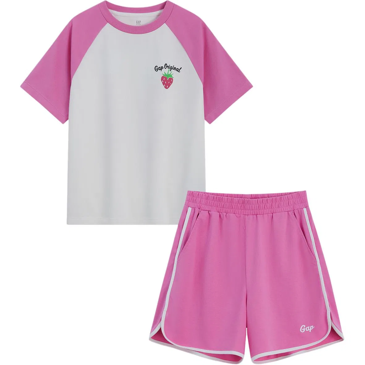 Детский спортивный костюм Casual Sportswear GAP розовый