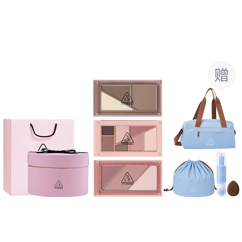 

Наборы косметики Stacked Fun Collection легко растушевываются матовые прозрачные 3CE