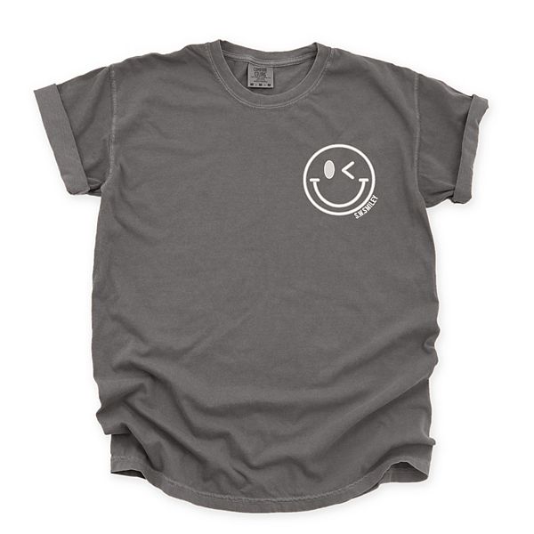 

Футболка SWSmiley с вышивкой смайлика Simply Sage Market, Pepper