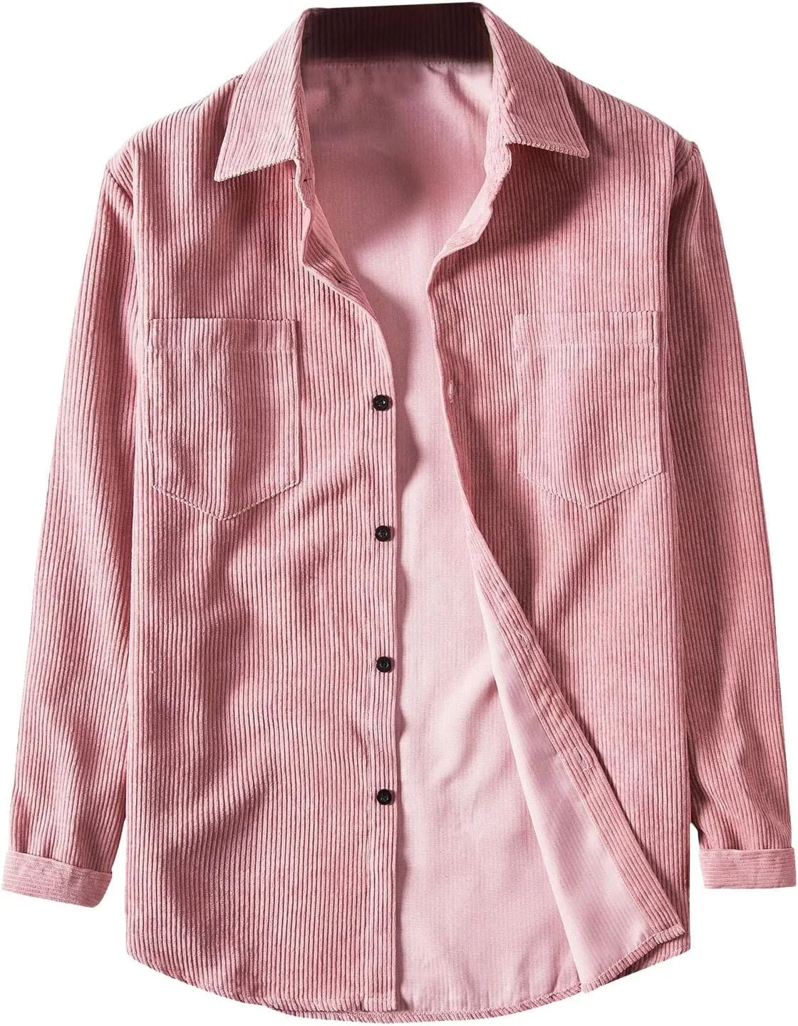 

Винтажная рубашка из денима Slim Fit для мужчин с заплатками из замши Ctreela